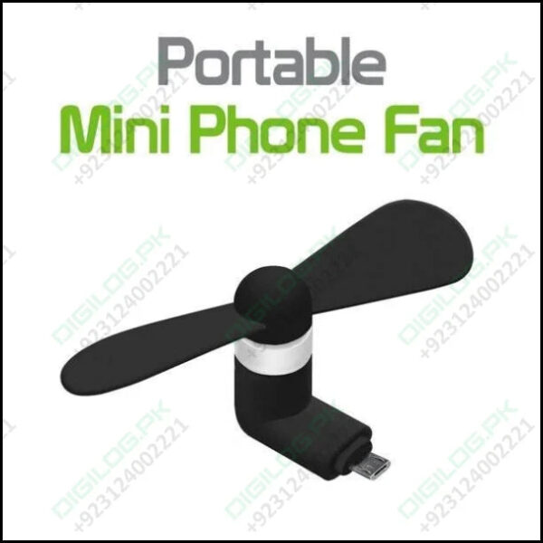 Mini USB Fan For Mobile Phone Micro USB Port Mix Color