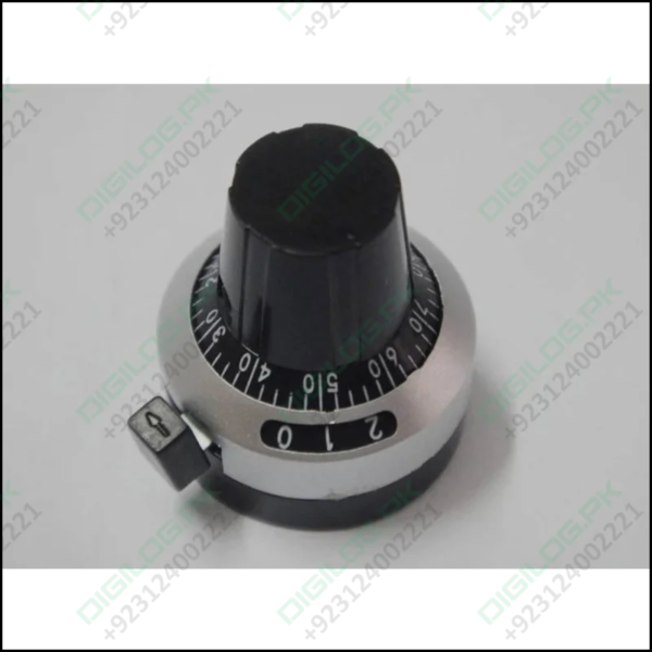 Multi-turn potentiometer knob with dial knob 3590S potentiometer knob with switch lock switch In Pakistan