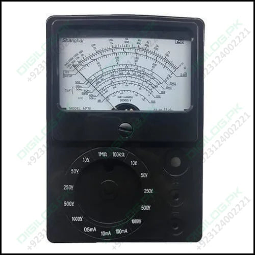 Pocket Size Analog Multimeter Mf15 Digital Avometer Universal Meter