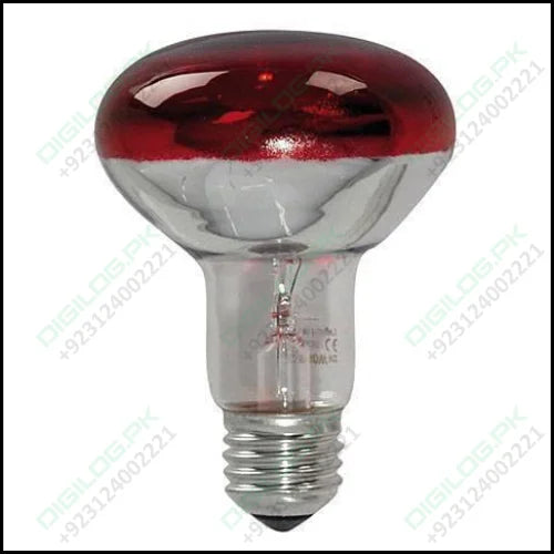 R80 100w Red Reflector Infrared Heating Bulb Lamp 220-240v E27 For Hen Duck Egg Incubators