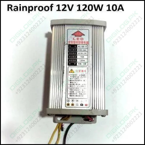 Rainproof Switching Power Supply 12v 120w For Outdoor Led Landscape Lighting