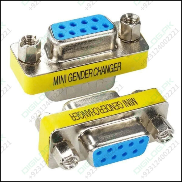 Rs232 Db9 Female To Female Changer Converter 9 Pin