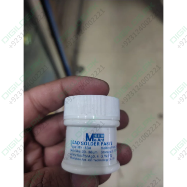 Solder Paste (183°C) MaAnt Model MY-83A Weight 50g