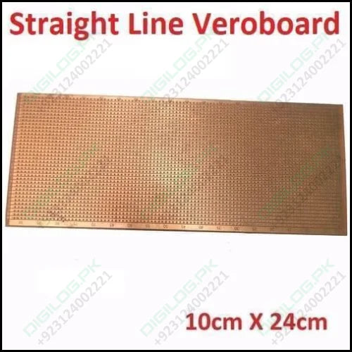Straight Line Veroborad 100x240mm Stripboard Prototyping Board Project Board