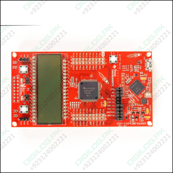 Texas Instruments Msp-exp430fr6989 Dev Kit, Launchpad, Msp430fr6989 Mcu, Energytrace