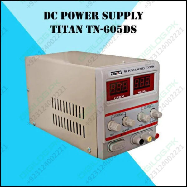 Titan Digital Display Dc Power Supply Tn605d 60v 5a Variable Power Supply Lab Power Supply