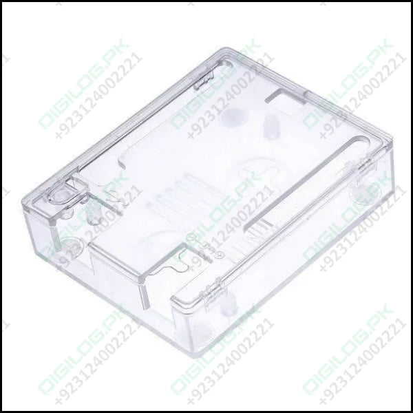 Transparent Acrylic Case Shell Enclosure Gloss Box For Arduino Uno R3